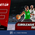 Fonbet: Euroleague προσφορά* που δεν χάνει (30/1)