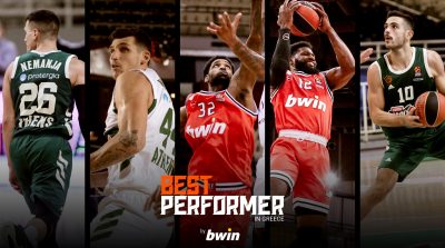 Οι “Best Performer in Greece by bwin” που ξεχώρισαν στην EuroLeague τον Οκτώβριο!
